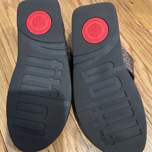 Fitflop Lulu Copper Superglitz Brand New - Picture 5 of 6